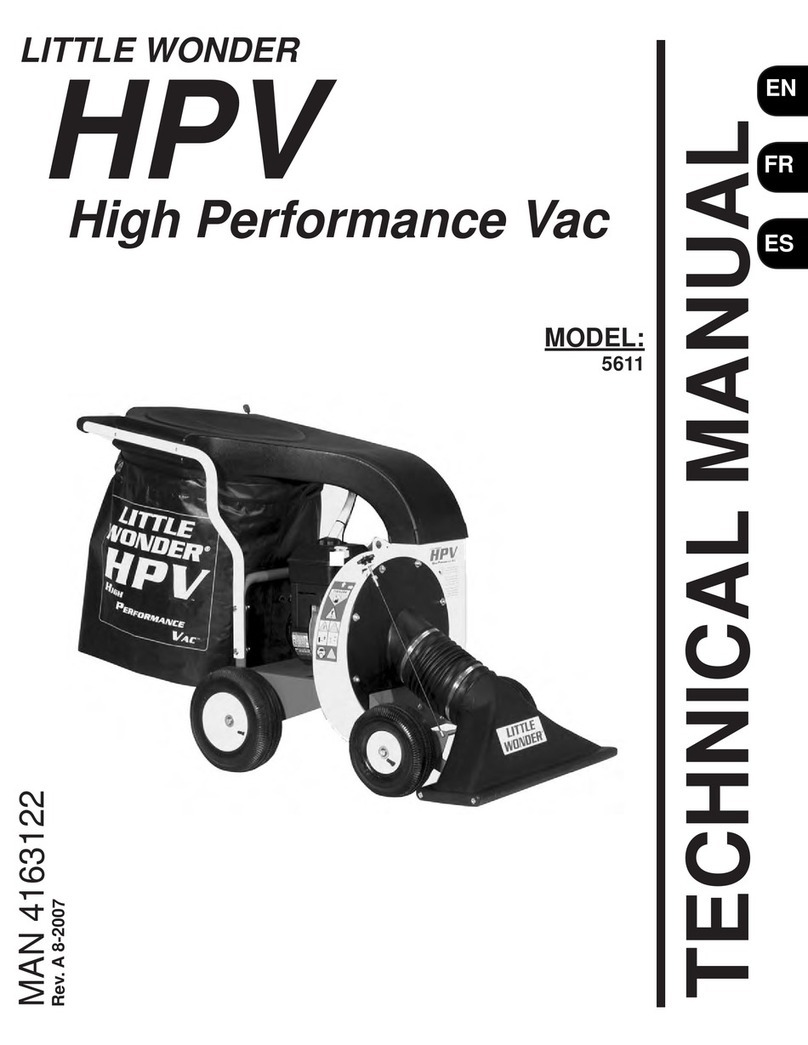 Little Wonder HPV 5611 Technical manual