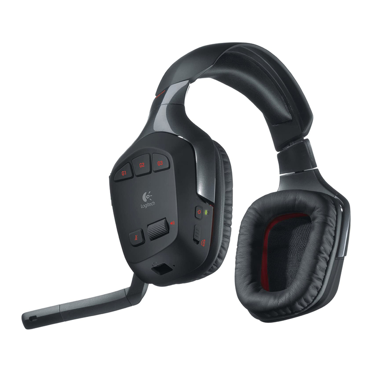 Logitech G930 User manual Logitech G930 User manual