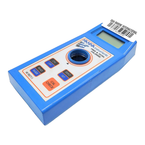 Hanna Instruments HI 95711C User manual