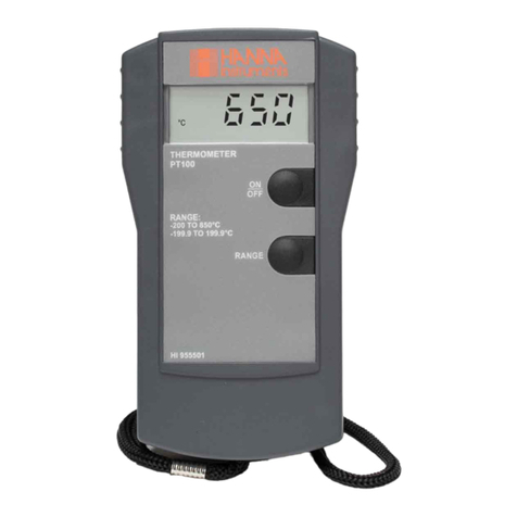 Hanna Instruments HI 955501 instruction manual