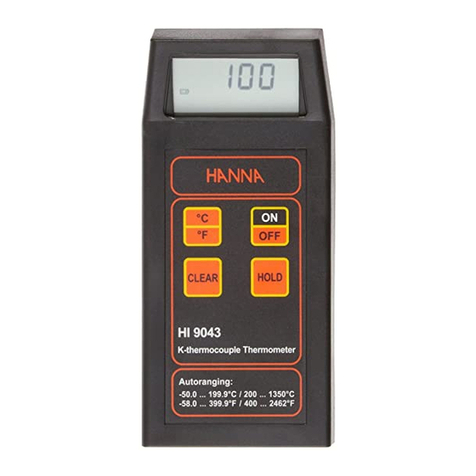 Hanna Instruments HI 9043 User manual