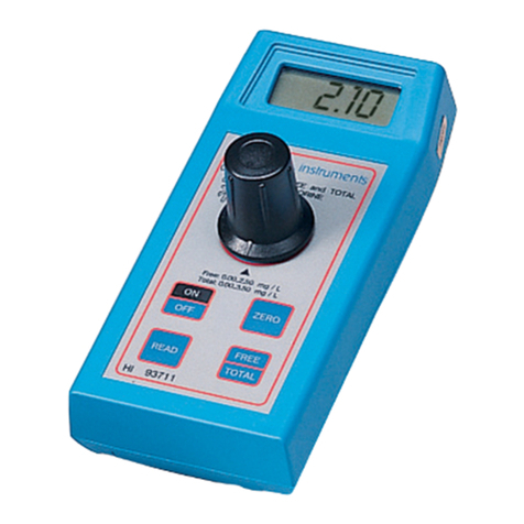 Hanna Instruments HI 93711 User manual