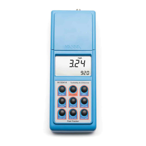 Hanna Instruments HI 93414 User manual