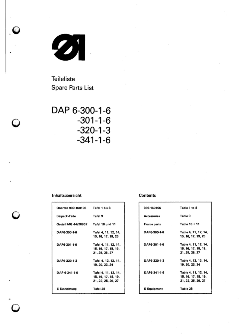 Duerkopp Adler DAP 6-300-1-6 Guide