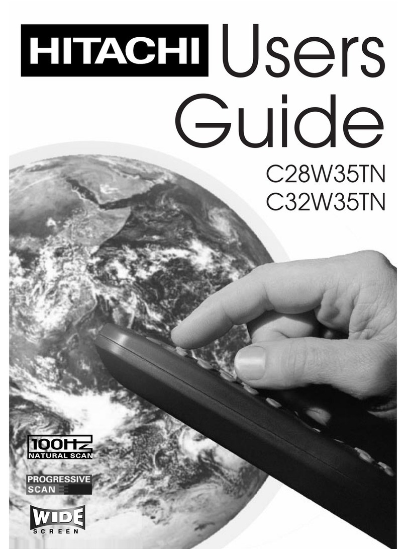 Hitachi C32W35TN instruction manual