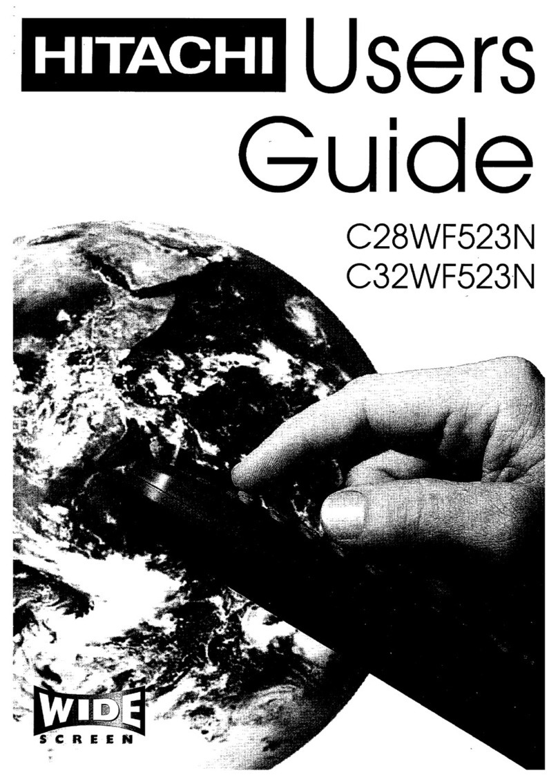 Hitachi C28WF523N instruction manual