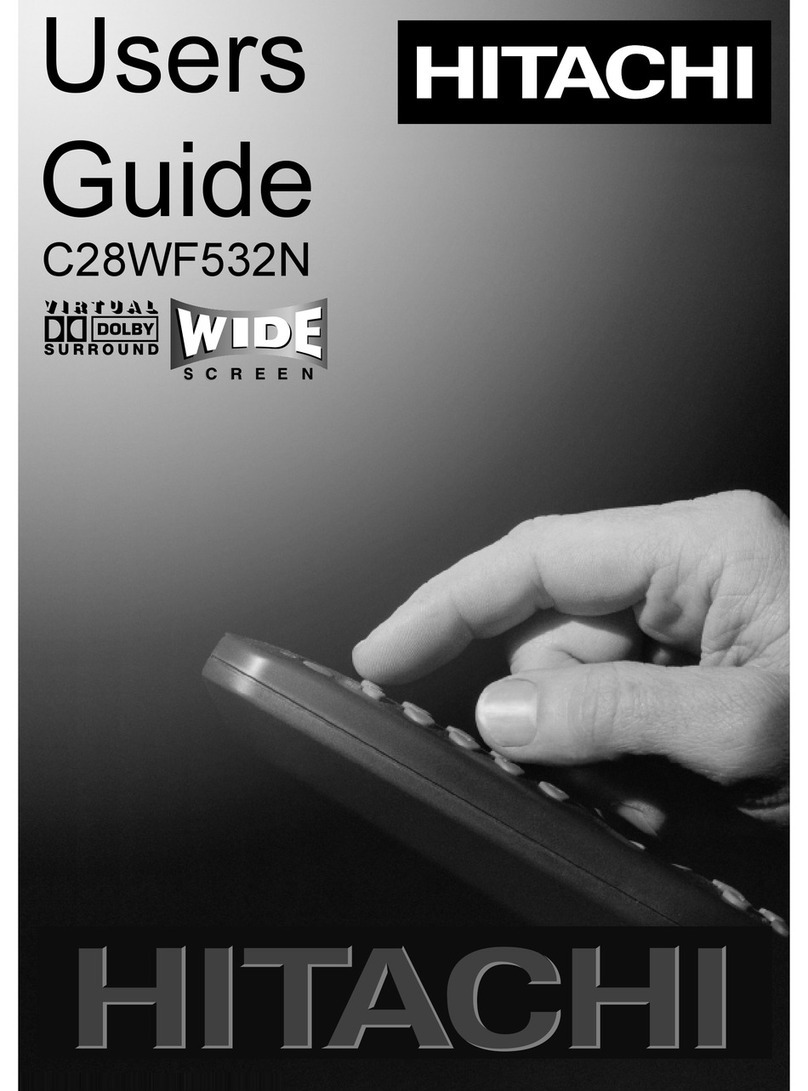 Hitachi C28WF532N User manual
