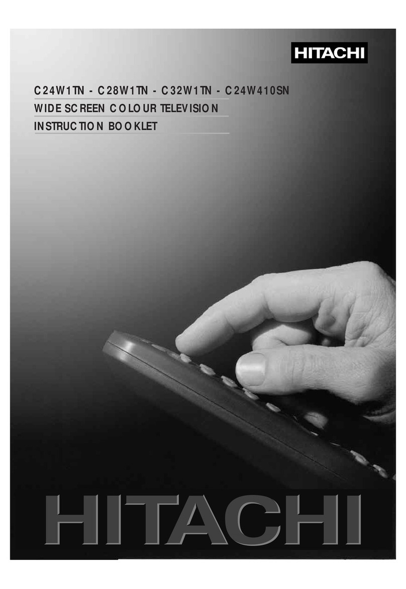 Hitachi C32W1TN User manual