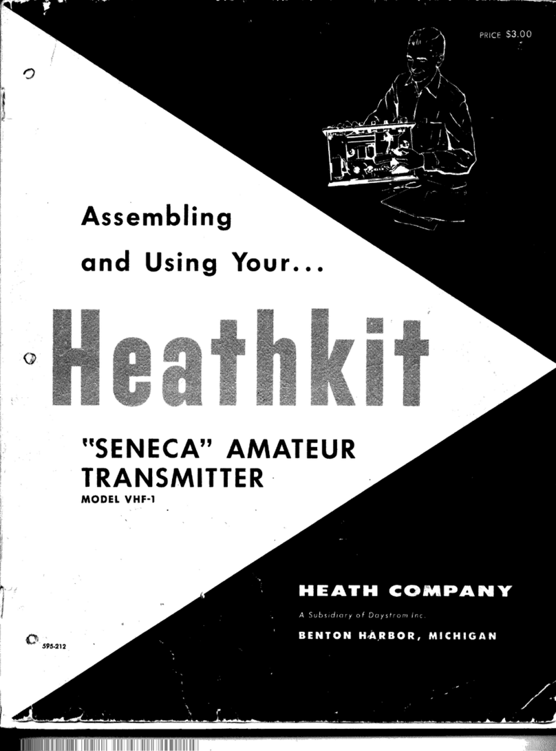 Heathkit Heathkit VHF-1 User manual