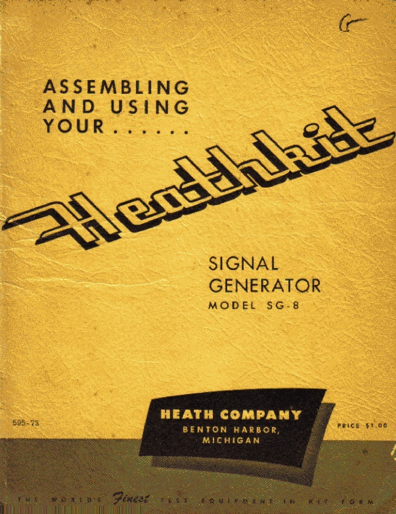 Heathkit Heathkit SG-8 manual