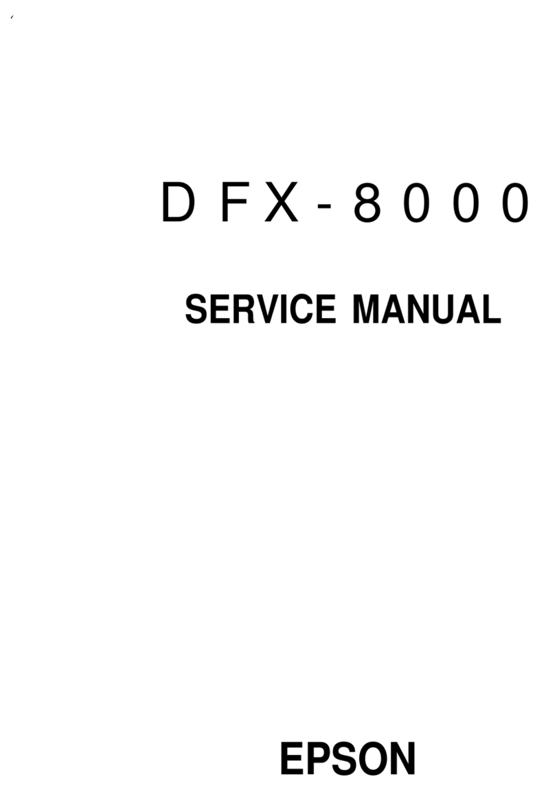 Epson DFX 8000 User manual