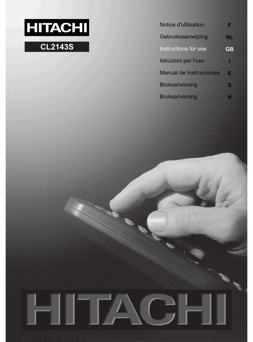 Hitachi CL2143S User manual