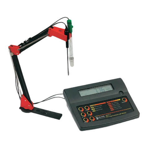 Hanna Instruments pH 211 User manual Hanna Instruments pH 211 User manual