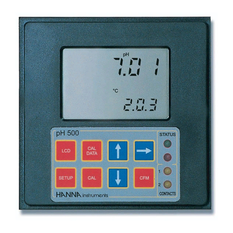 Hanna Instruments mV 602 Series instruction manual