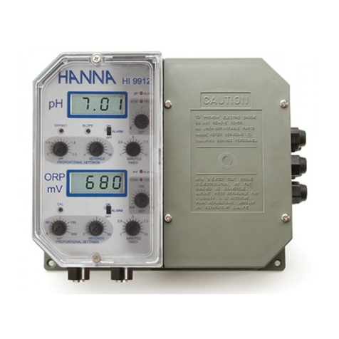 Hanna Instruments HI 9912 instruction manual Hanna Instruments HI 9912 instruction manual
