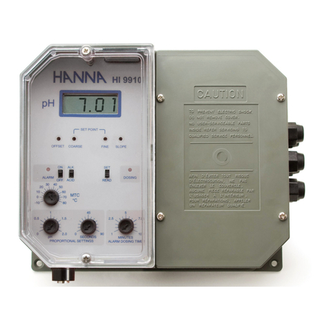Hanna Instruments HI 9910 User manual
