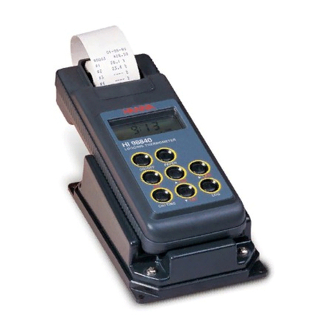 Hanna Instruments HI 98710 User manual