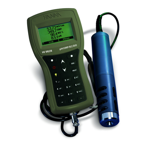 Hanna Instruments HI 9828 User manual