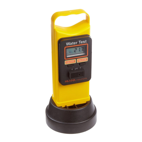 Hanna Instruments HI 98204 instruction manual Hanna Instruments HI 98204 instruction manual