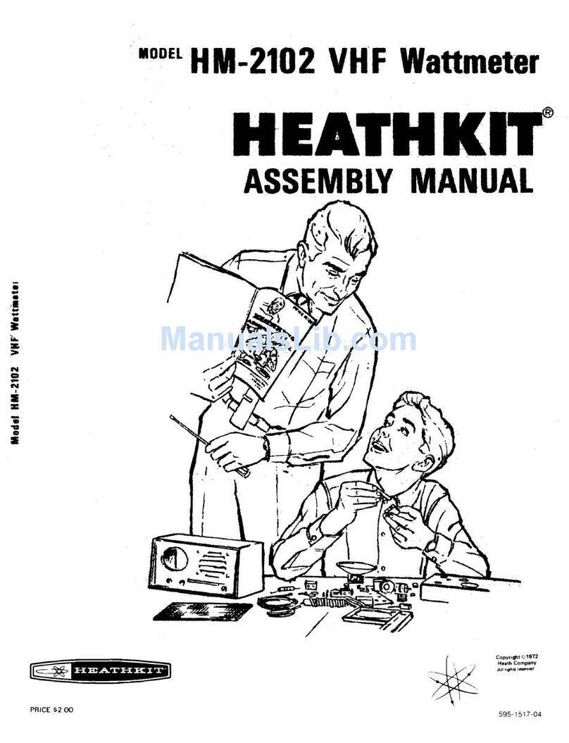 Heathkit Heathkit HM-2102 Assembly manual