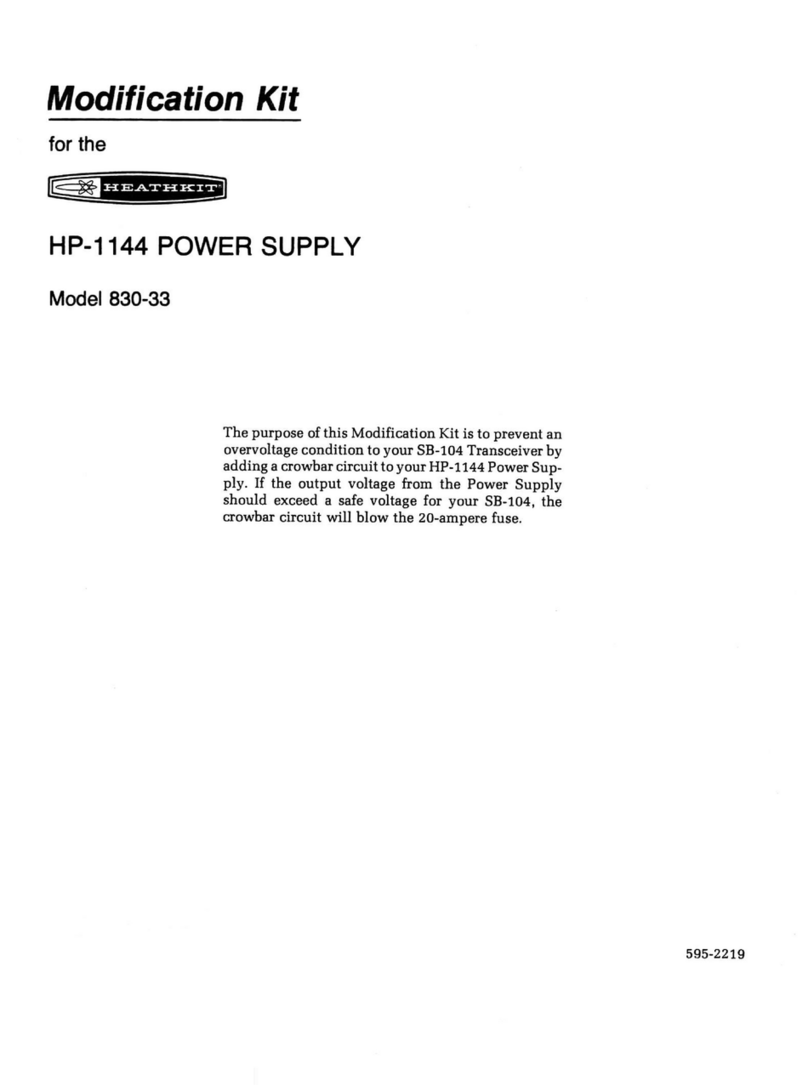 Heathkit Heathkit HP-1144 Guide manual
