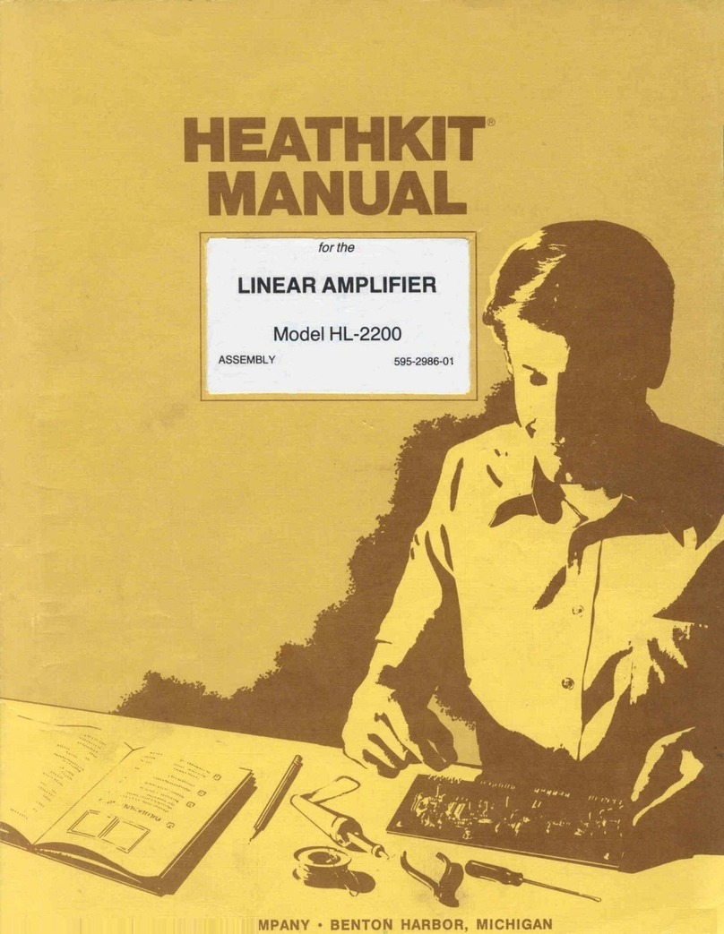 Heathkit Heathkit HL-2200 Operation manual
