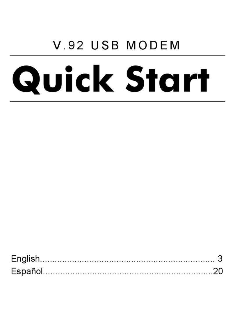 Hayes V.92 User manual Hayes V.92 User manual