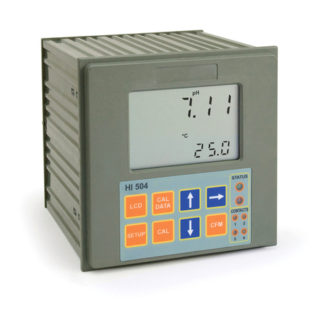 Hanna Instruments HI 504 User manual