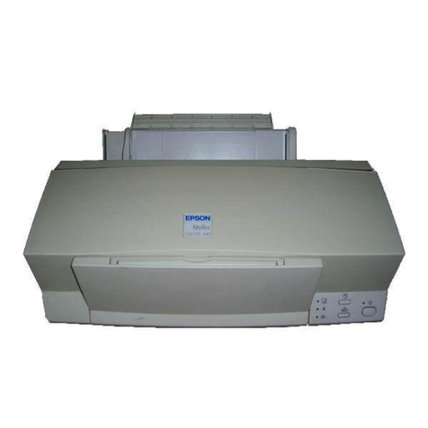 Epson Stylus Color 400 User manual