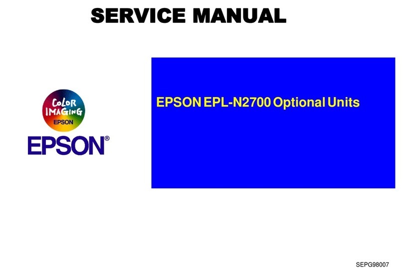 Epson EPL N2700 User manual