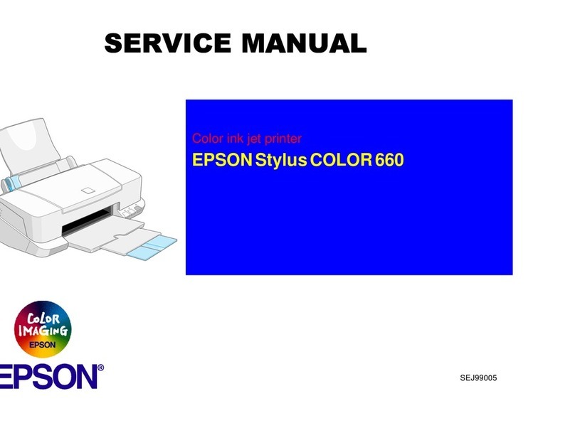 Epson Stylus Color 660 User manual