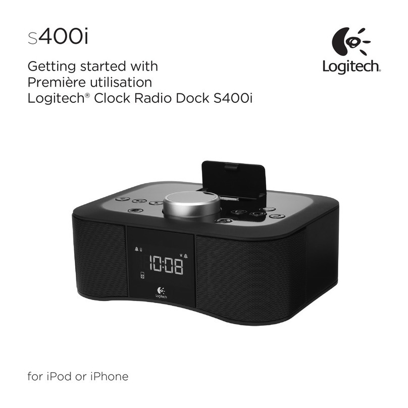 Logitech S400i User manual Logitech S400i User manual