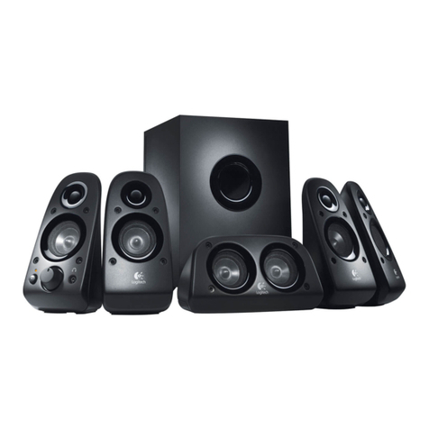 Logitech Z506 User manual Logitech Z506 User manual