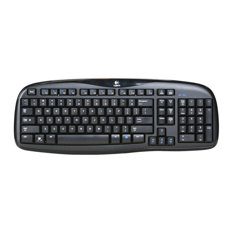 Logitech EX 100 User manual