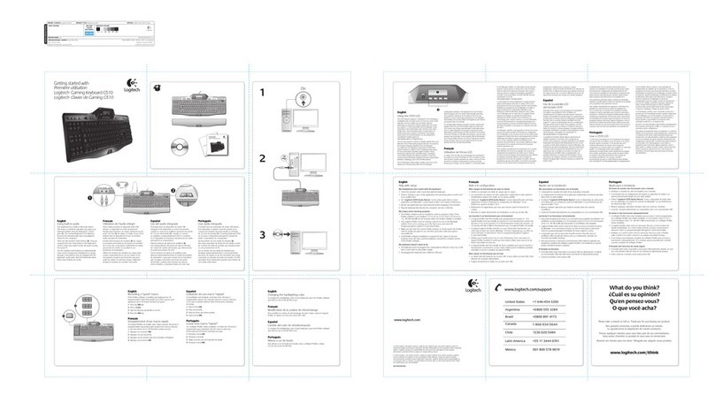 Logitech G510 User manual