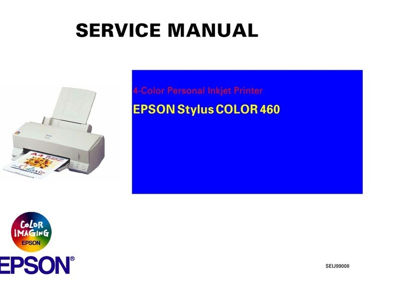 Epson Stylus COLOR 460 Installation and operating instructions