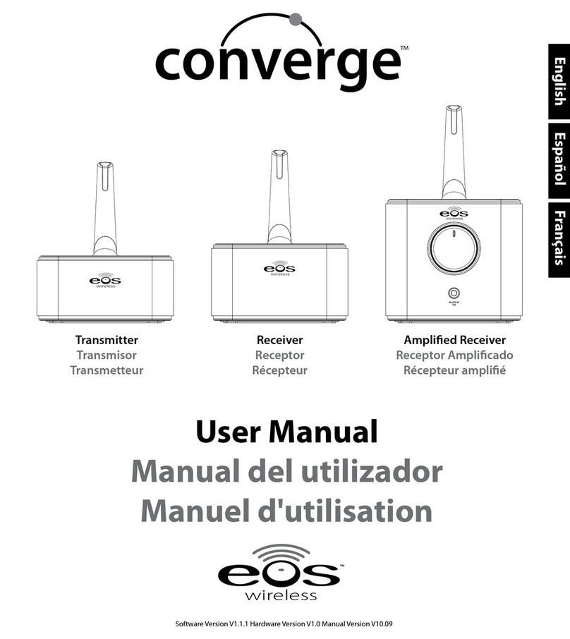 EOS Converge user manual