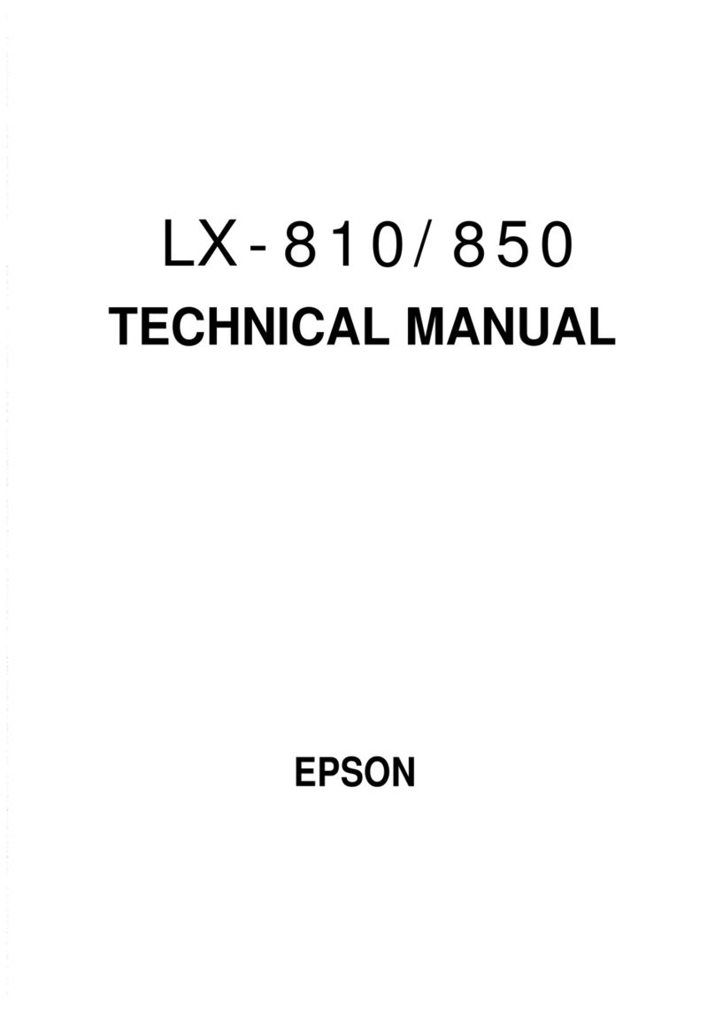 Epson LX-810 User manual
