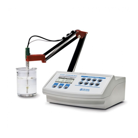 Hanna Instruments HI 3221 User manual