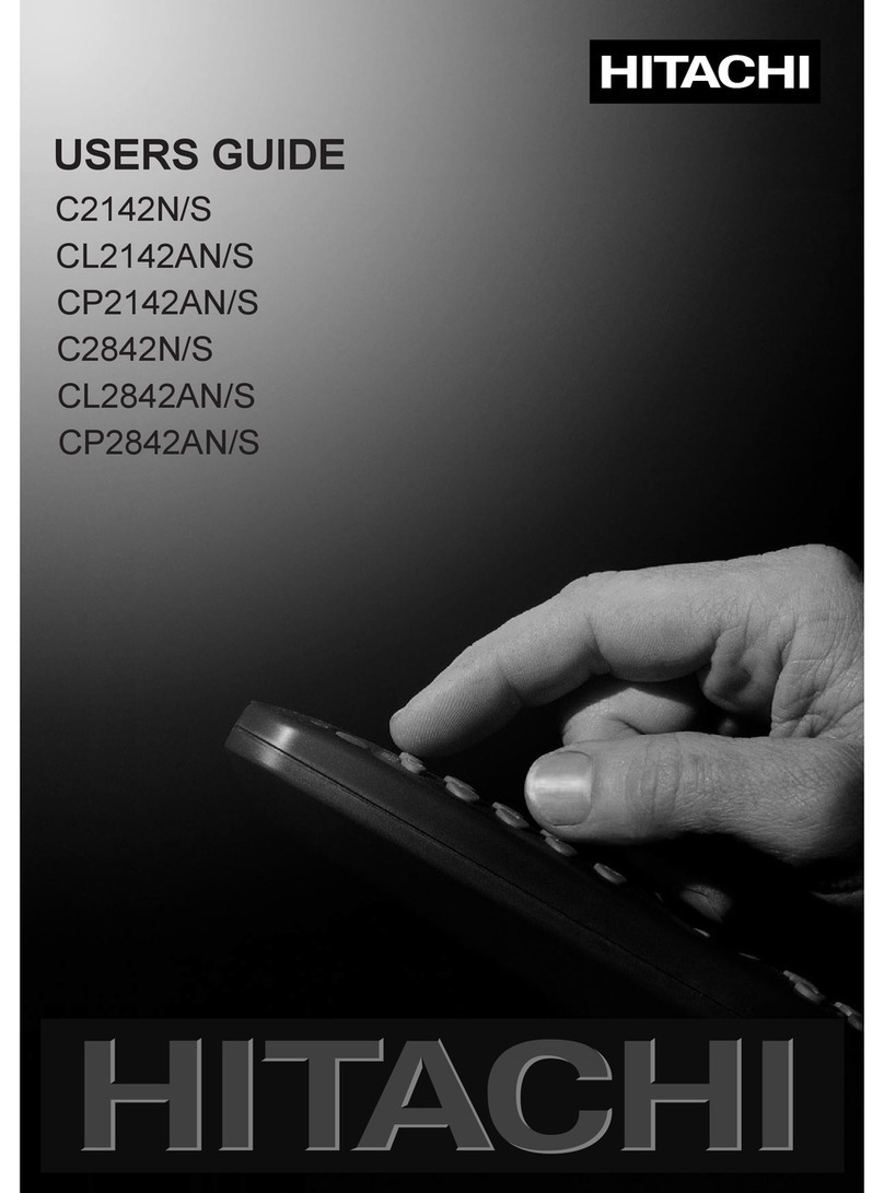 Hitachi CP2842AN User manual