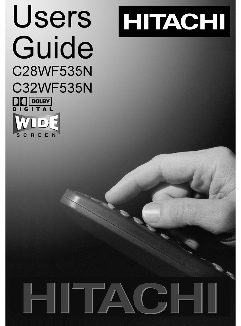 Hitachi C32WF535N User manual