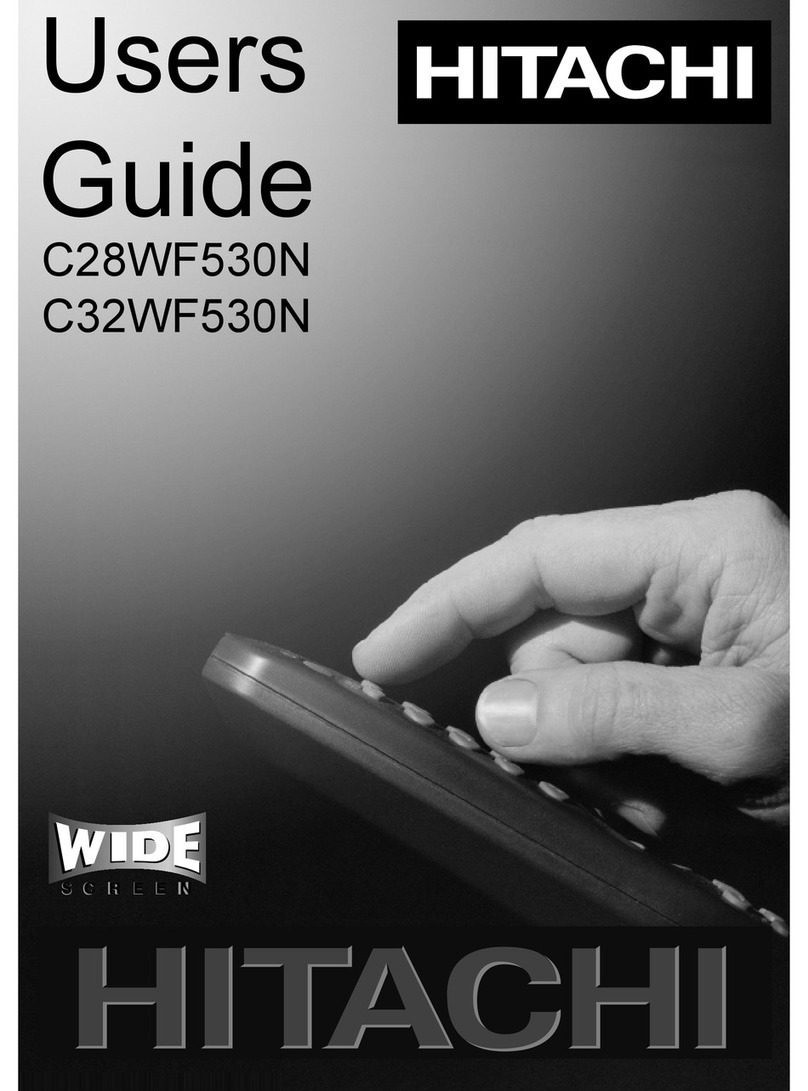 Hitachi C32WF530N User manual
