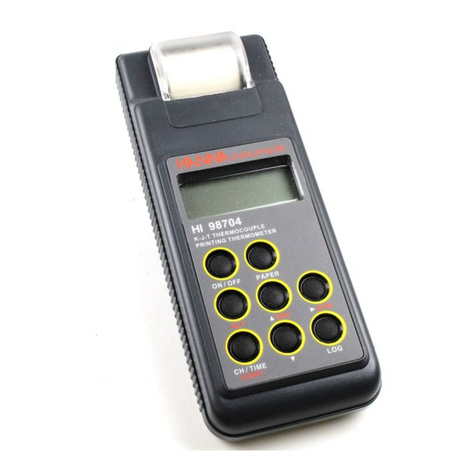 Hanna Instruments HI 98701 User manual