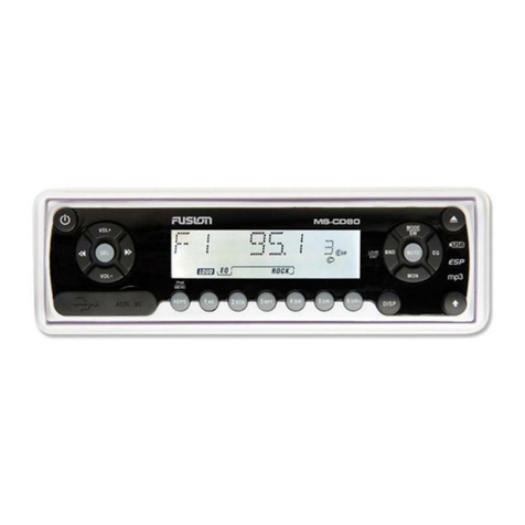Fusion MS-CD80 User manual