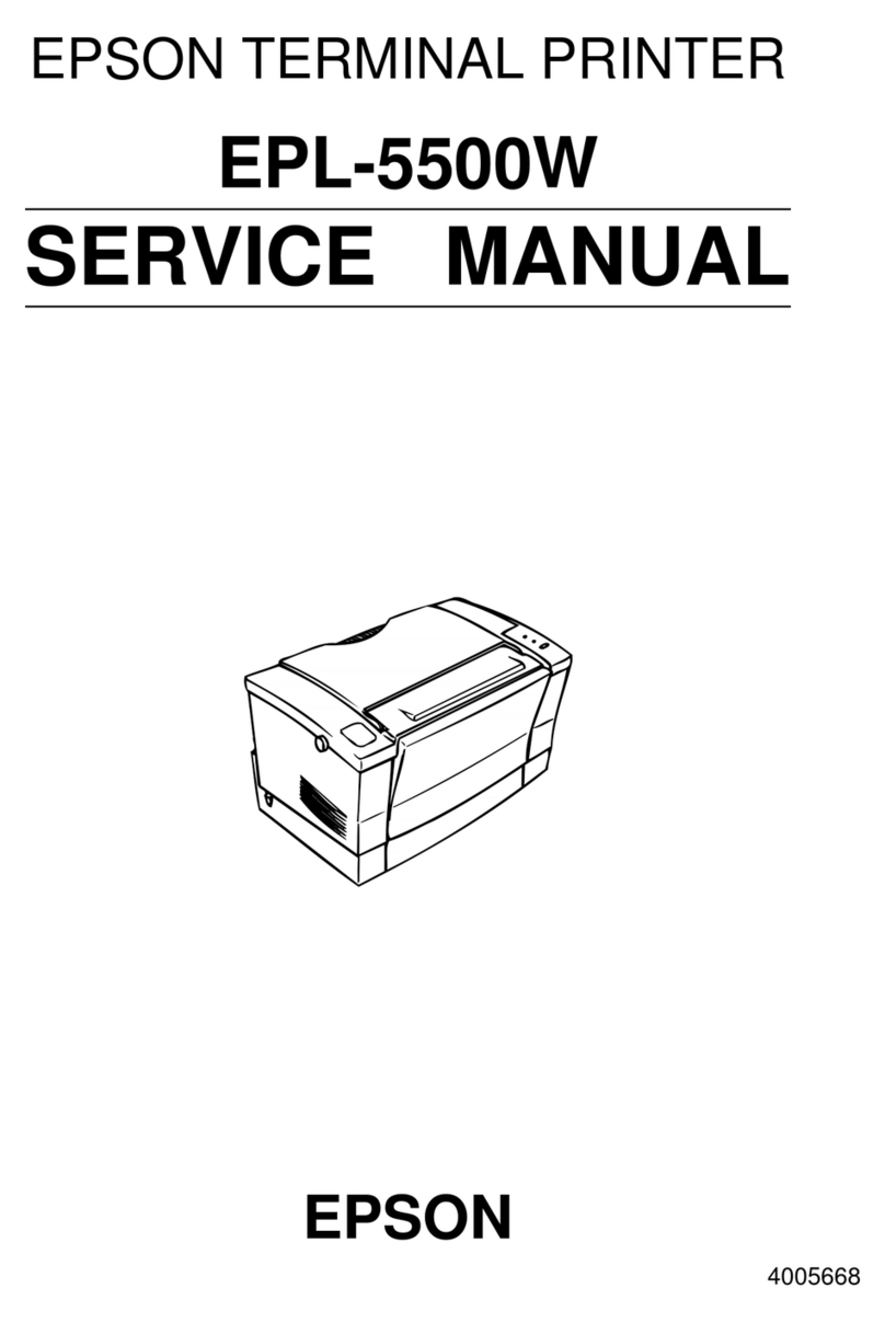 Epson EPL-5500W User manual