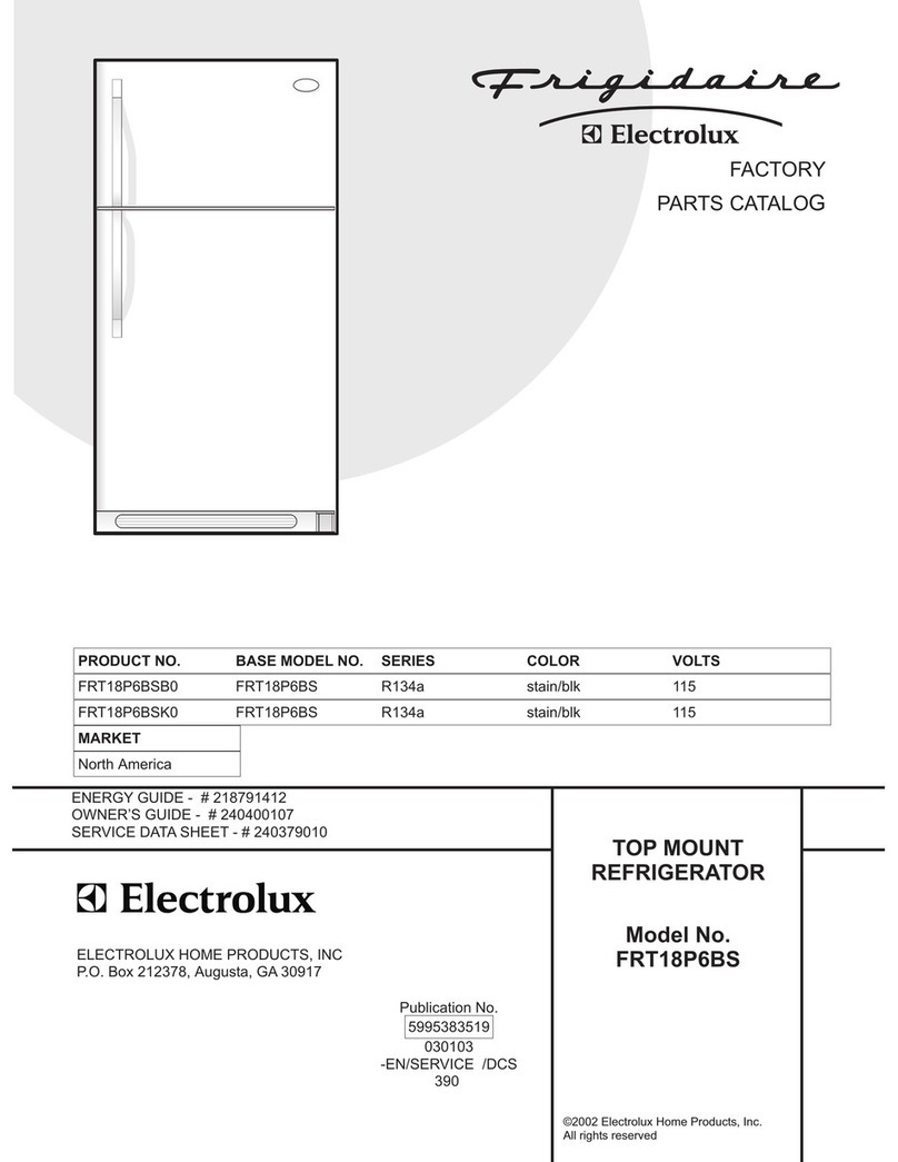 Frigidaire FRT18P6BS User manual