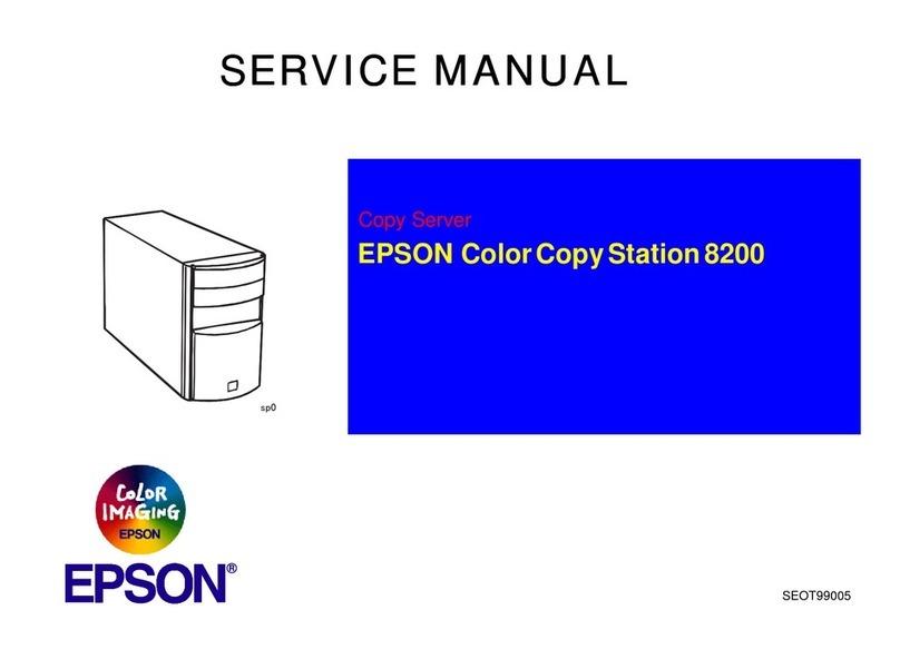 Epson ColorCopy Station 8200 User manual