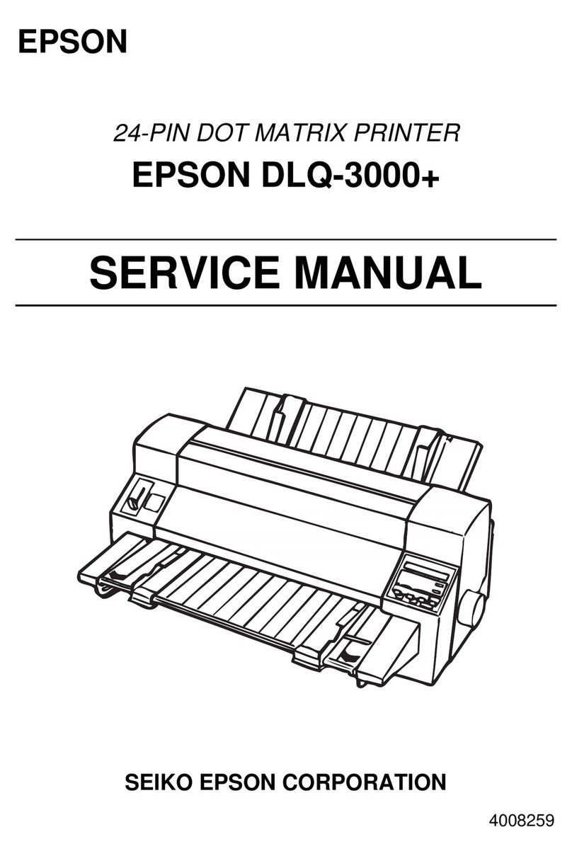 Epson DLQ-3000 Minerva+ User manual