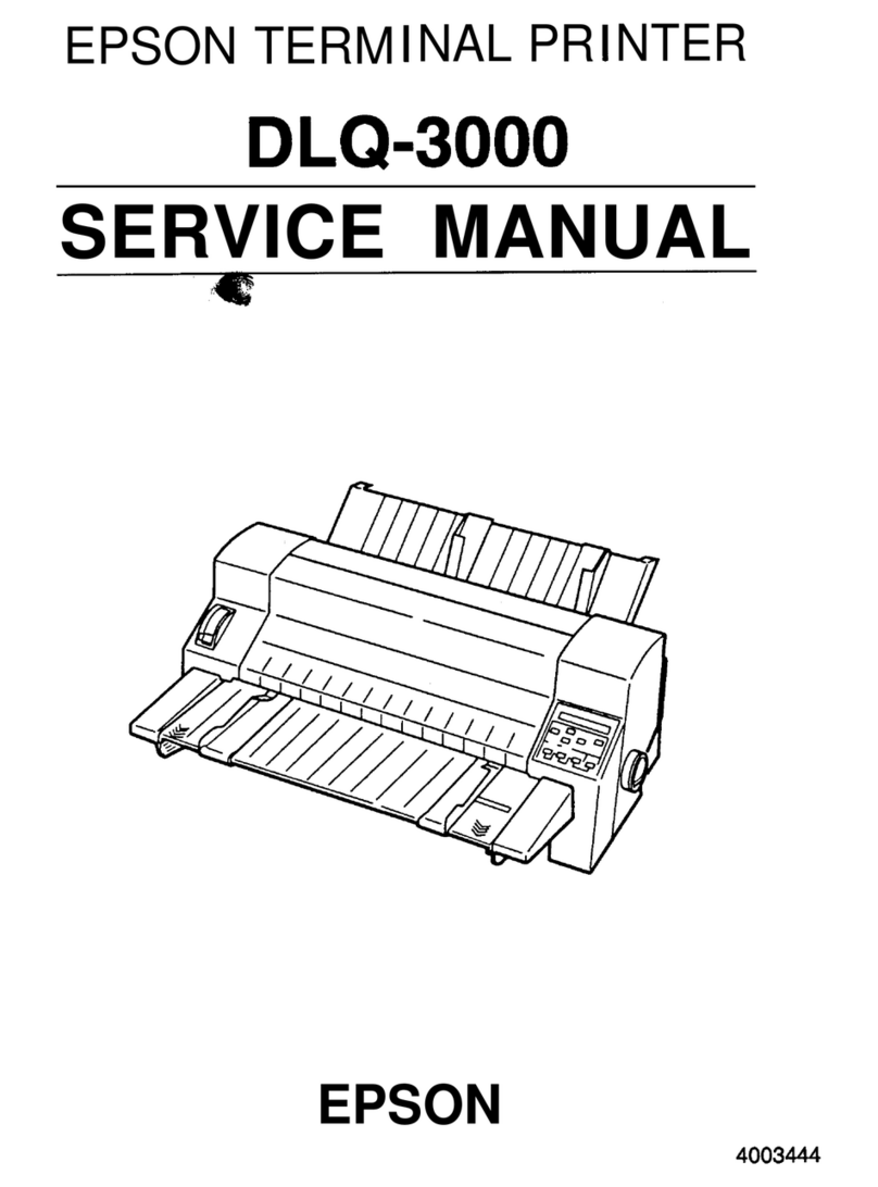 Epson DLQ-3000 Minerva+ User manual