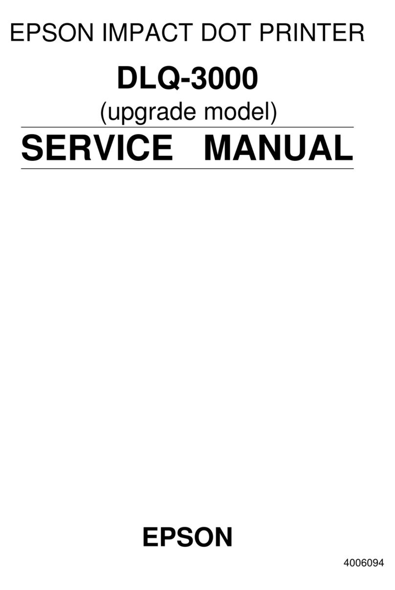 Epson DLQ-3000 Minerva+ User manual